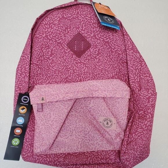 Parkland Meadow Backpack Desert Rose in color New With Tags Pink Laptop Pocket main image 13